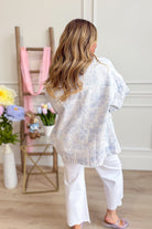 Rebecca Floral Printed Twill Jacket - Be You Boutique