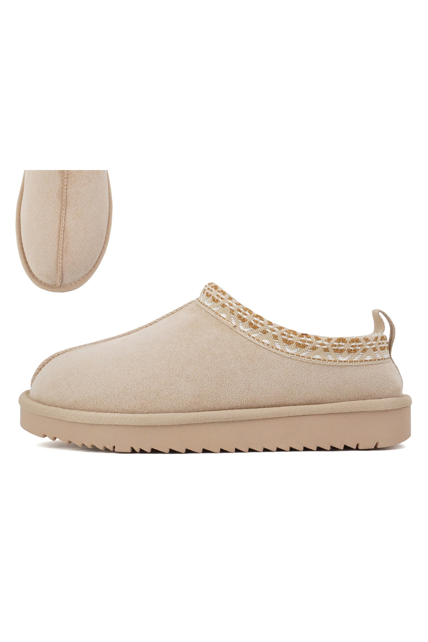 Soda Simmon Beige Simmon  Slides - Be You Boutique