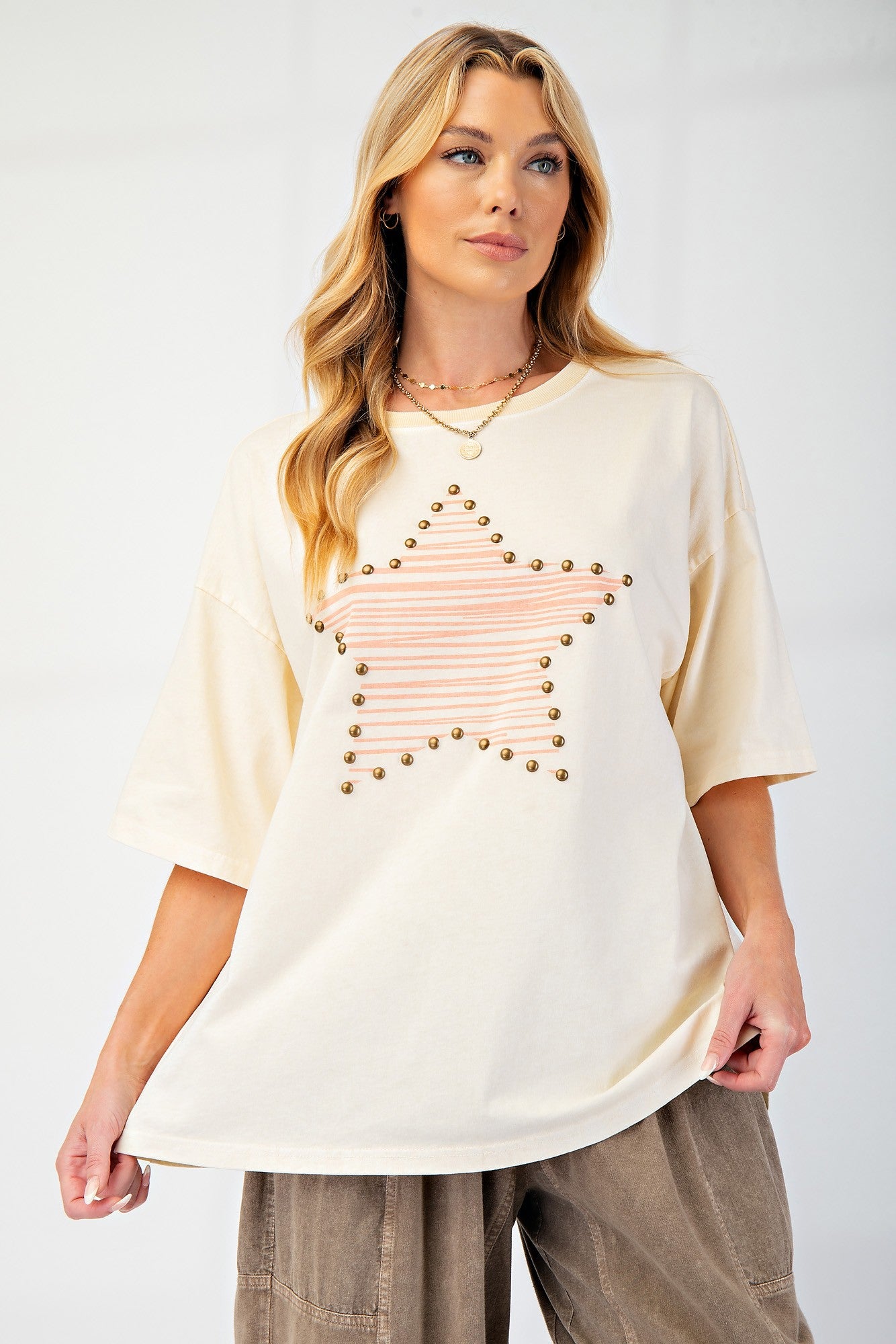 SPRING2025 EASEL WOMEN 105 Casual Tops - Be You Boutique