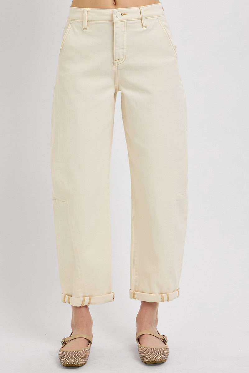 Risen Kyle HR Barrel Jeans [1-3XL] - Be You Boutique