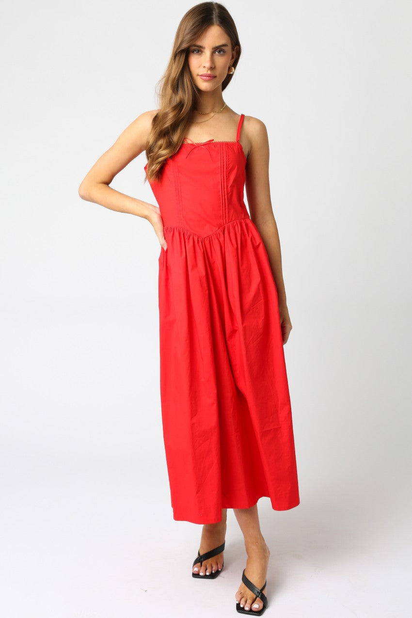 Betty Drop Waist Sleeveless Maxi Dress - Be You Boutique