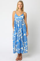 Lanie Summer Floral Maxi Dress - Be You Boutique