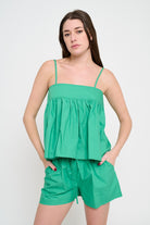 Cycladic Leaf Short Set - Be You Boutique