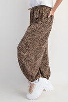 Larry Animal Print Jogger Pant - Be You Boutique