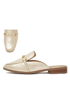 Soda Eleanor Solid Slip On Mule - Be You Boutique