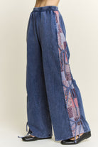 Cory Mineral Wash Wide Leg Pant - Be You Boutique