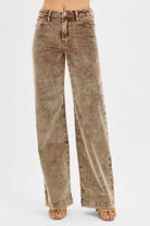 Risen Gary High Rise Wide Leg Corduroy Pant - Be You Boutique