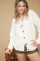 Emily Button Down Sweater Knit Cardigan - Be You Boutique