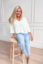 Becca Light Weight Knit Sweater Top - Be You Boutique
