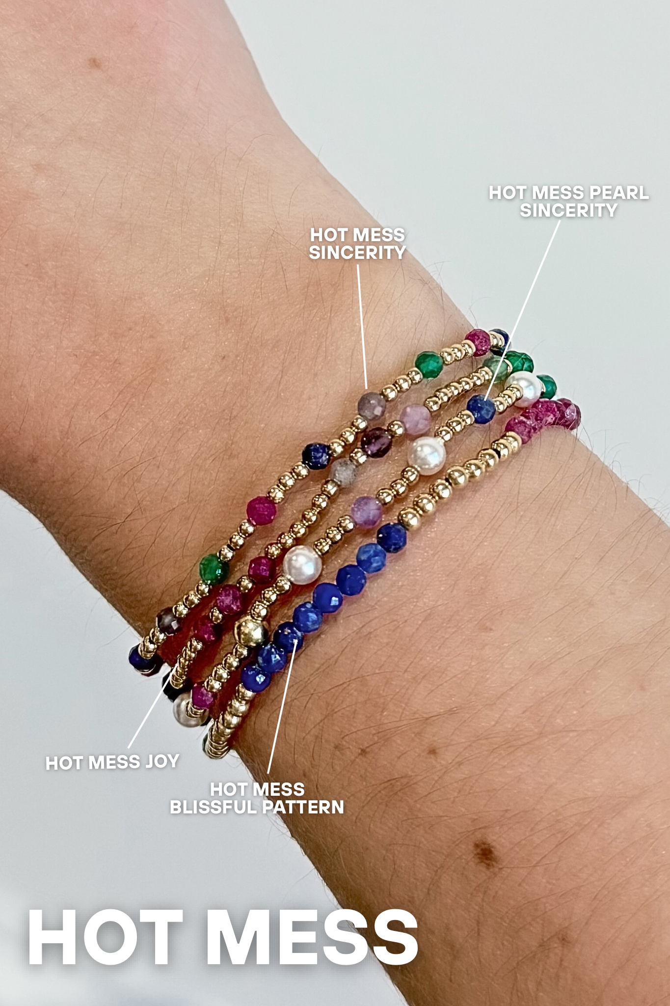 Enewton Hot Mess Gold Joy Bracelet - Be You Boutique