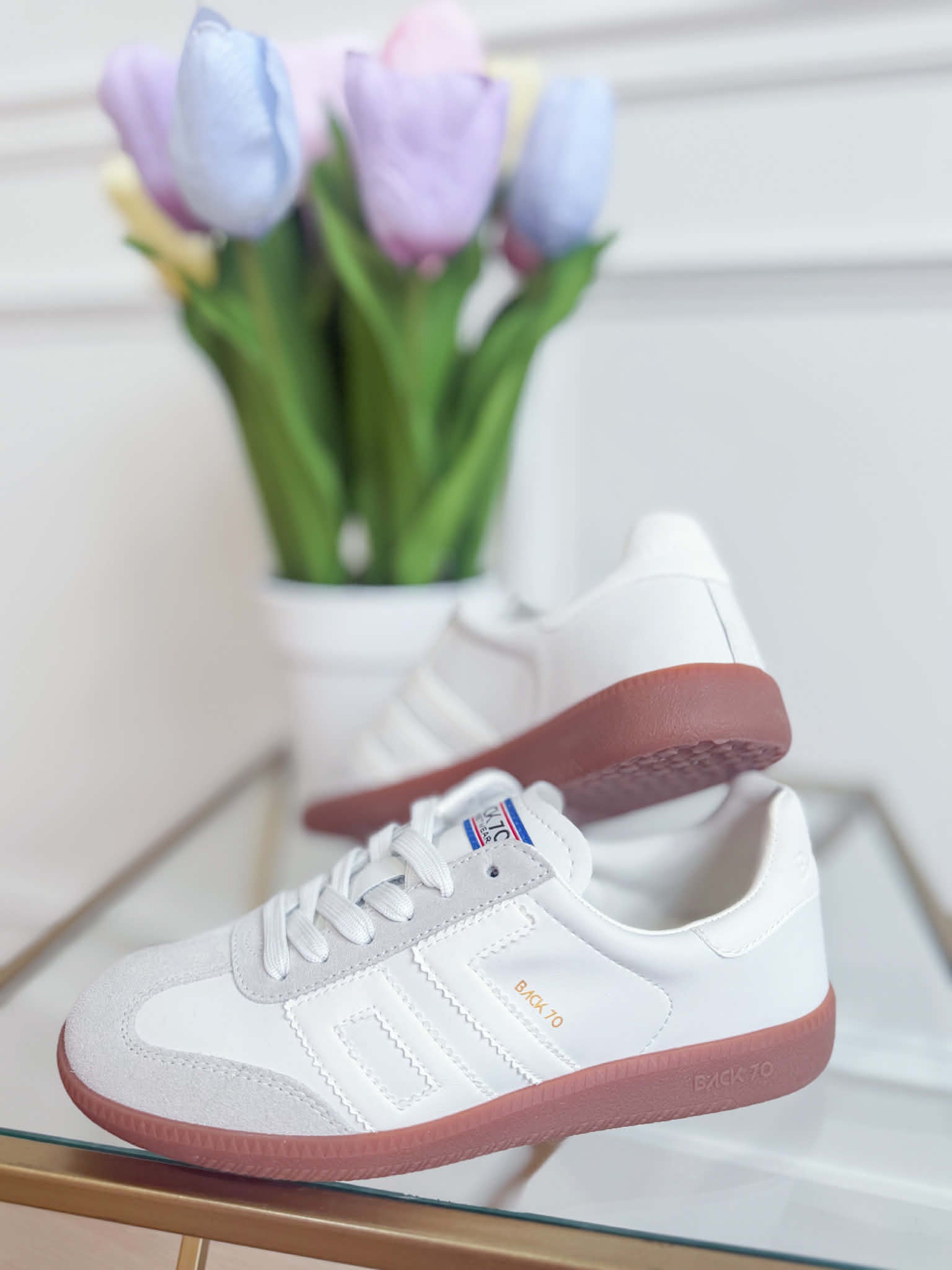 BACK 70 Cloud Sneakers in White Ice, 205 Sneakers style, featuring sleek design and comfortable fit.