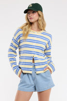 Massie Striped Knitted Cardigan - Be You Boutique