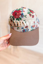Floral YHWH Hat - Be You Boutique