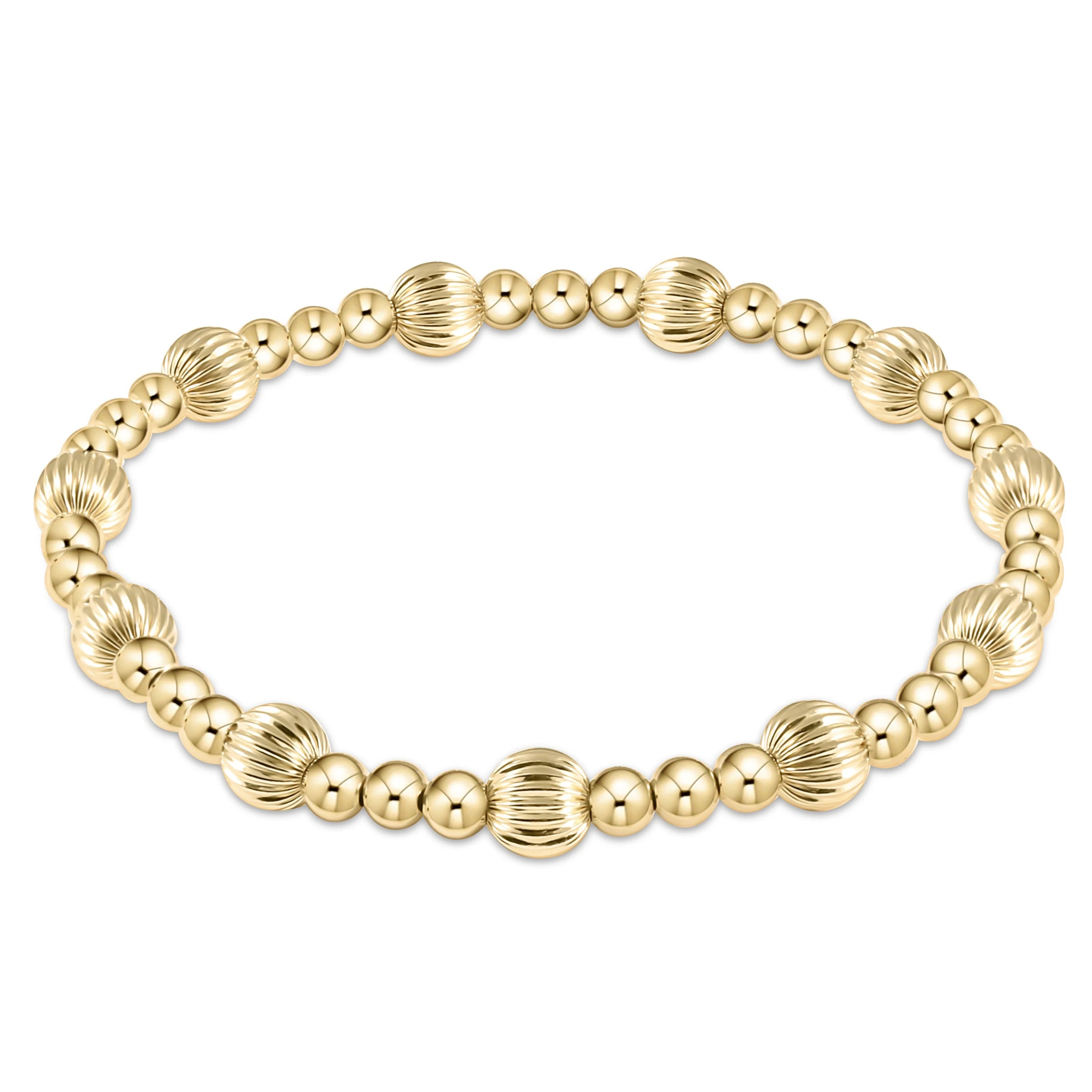Enewton 6mm Dignity Sincerity Gold Bracelet - Be You Boutique
