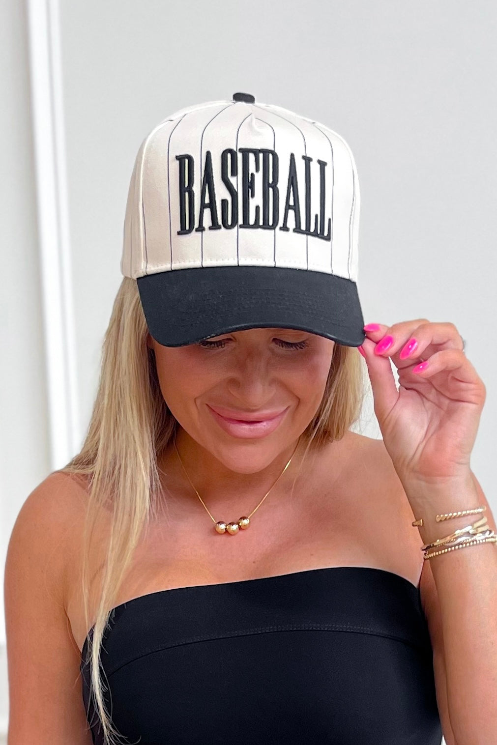 Baseball Black on Black Vintage Trucker Hat by Kenz Kustomz - Be You Boutique