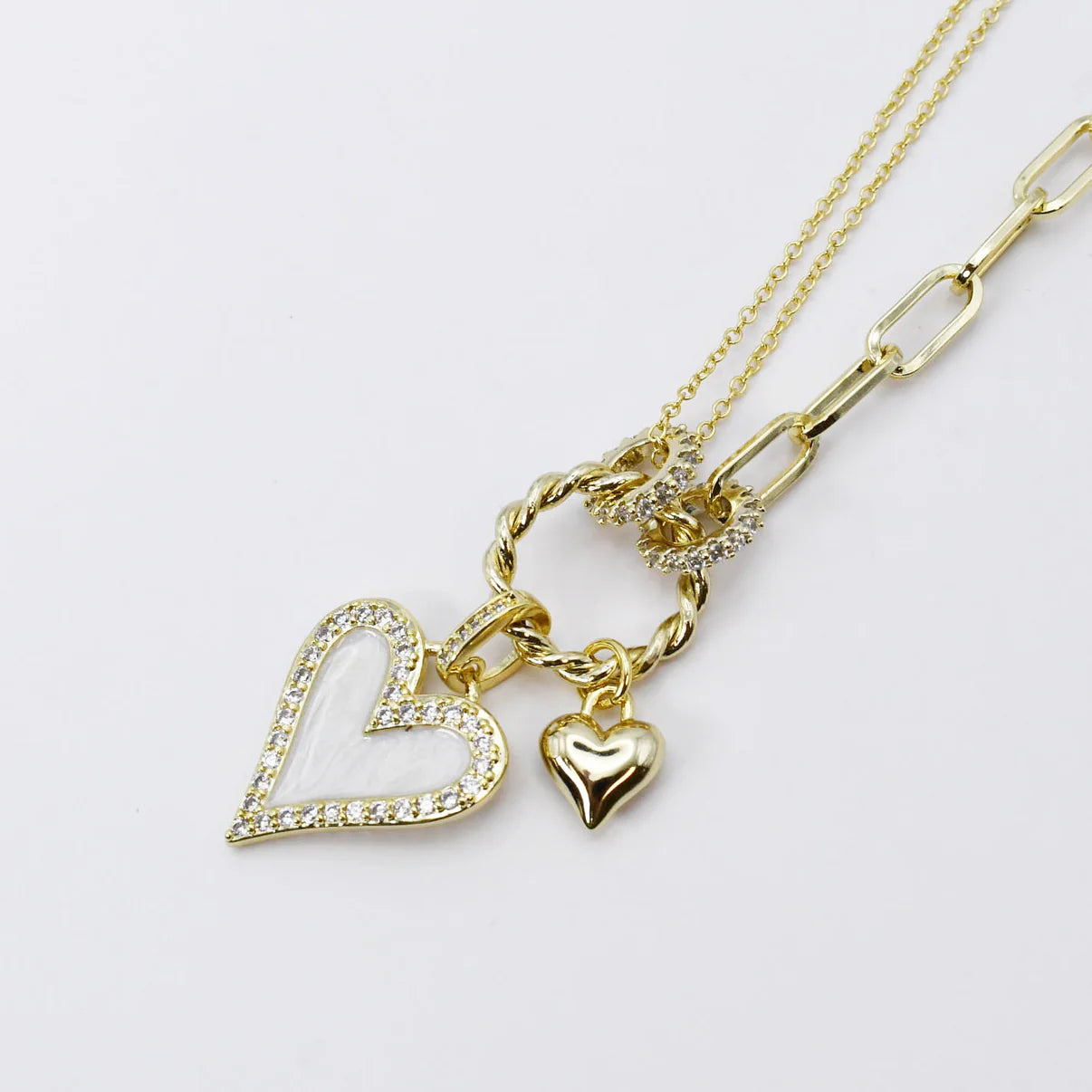 Treasure Jewels Heart of Honor Necklace - Be You Boutique