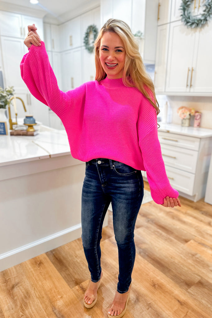 Sweet As Sugar Long Sleeve Sweater - Be You Boutique