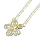 Treasure Jewels Flower Power Gold Necklace - Be You Boutique