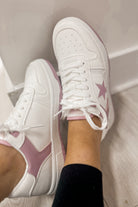 Vintage Havana Fresh 4 White and Pink Sneaker - Be You Boutique