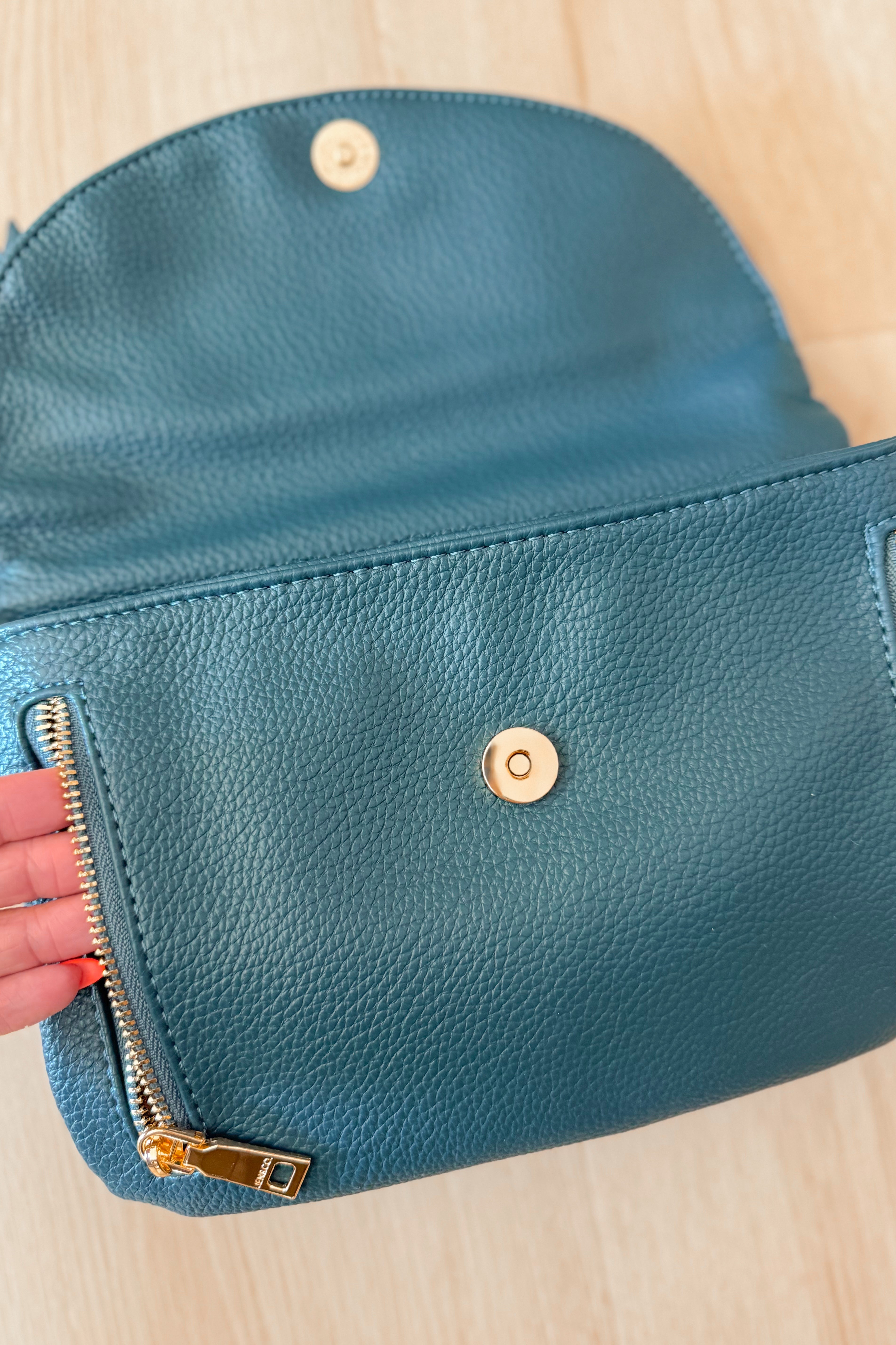 Winston Front Zipper Tassel Crossbody Purse - Be You Boutique