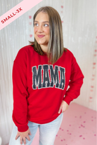 Mama Animal Print Long Sleeve Crew Neck Graphic Sweatshirt *FINAL SALE* - Be You Boutique
