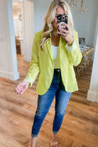 Peyton Long Sleeve Blazer - Be You Boutique