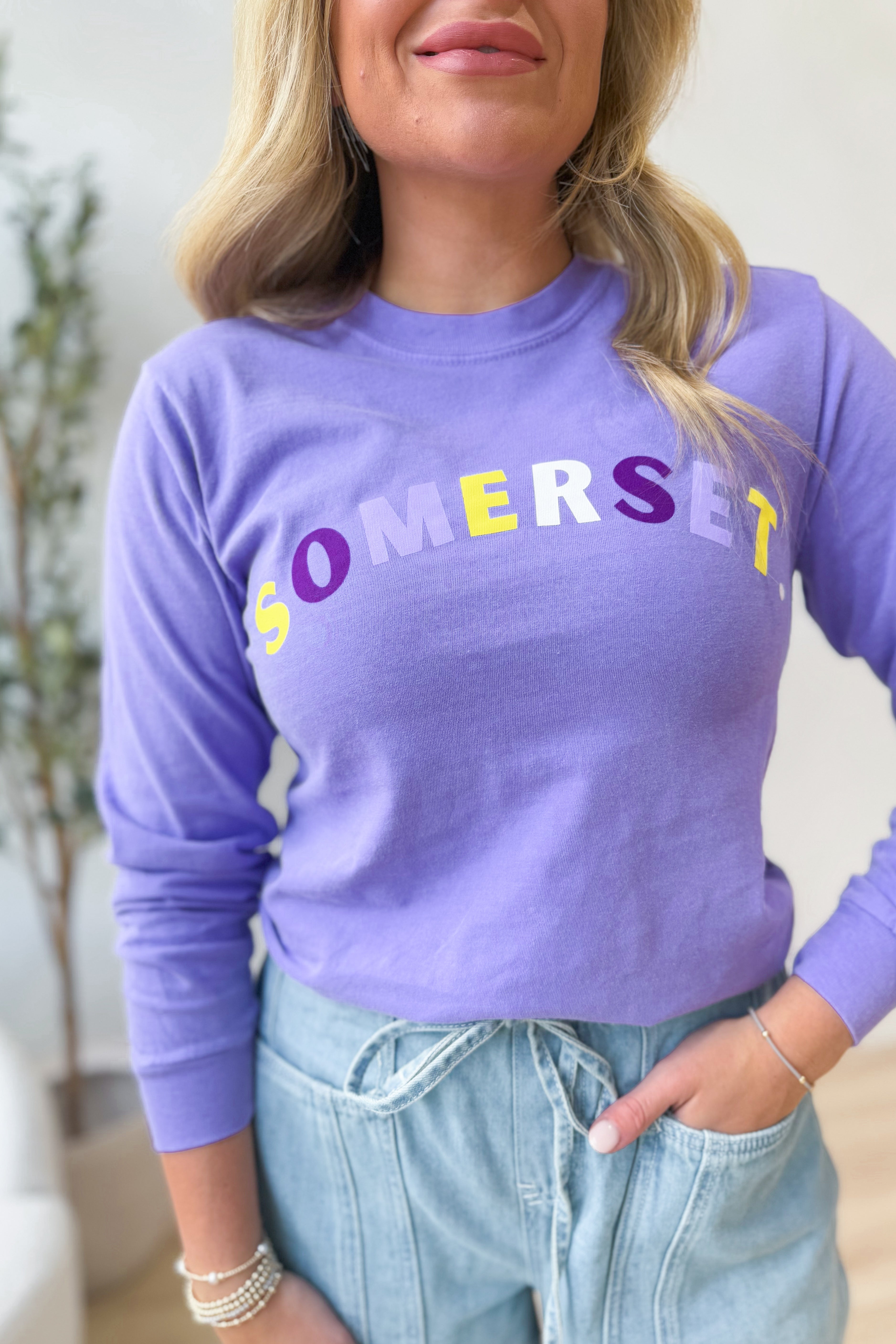 Somerset Game Day Long Sleeve T-Shirt - Be You Boutique