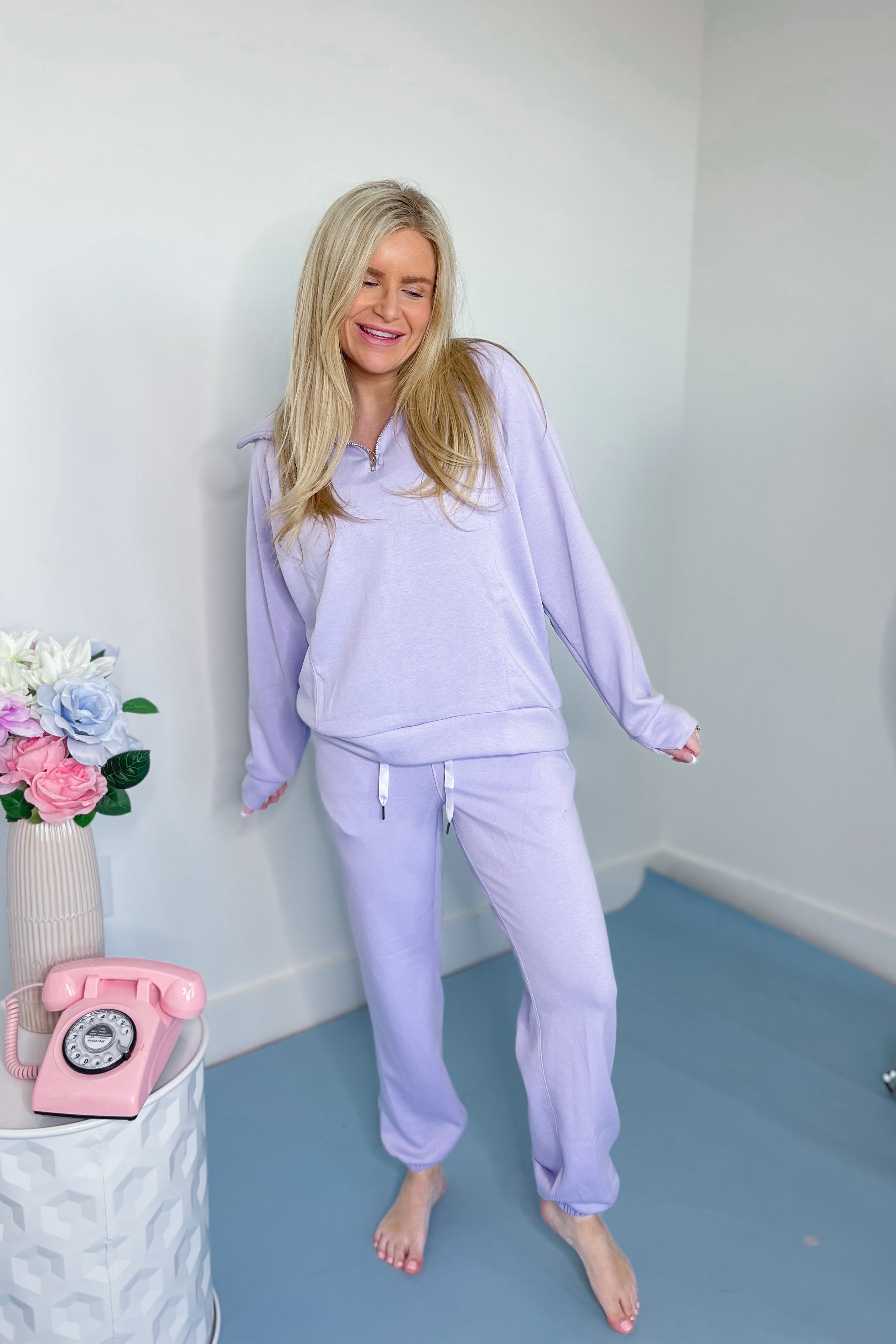 Hamptons Two Piece Long Sleeve Travel Set - Be You Boutique