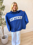 Kentucky Mock Neck Sweatshirt - Be You Boutique