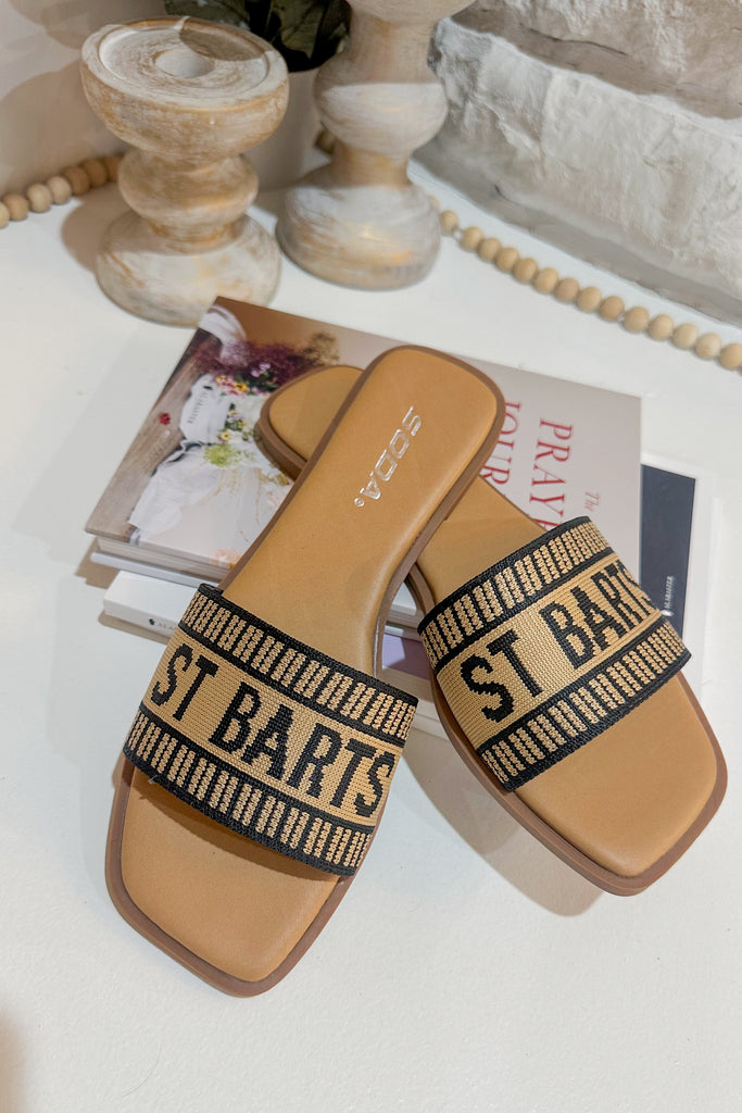 Flair Square Toe City Slide Sandal - Be You Boutique