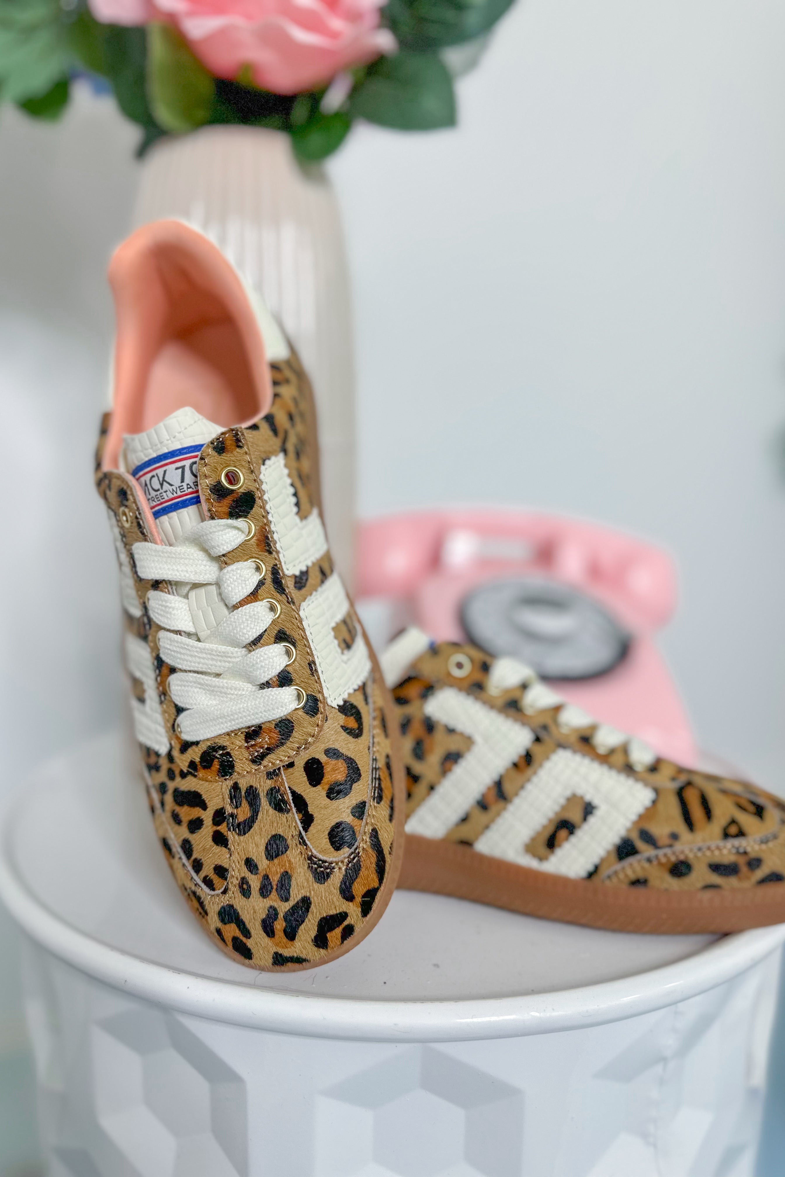 BACK70 Cloud Sneaker in Animal Print - Be You Boutique
