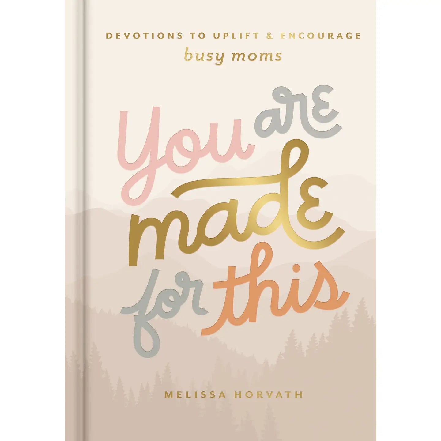 Decorative home accessory with inspirational quote "You Are Made For This" from HarperCollinsPublisher, ideal for inspiring spaces.