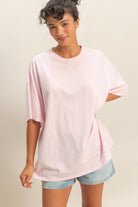 HYFVE Karen oversized mineral wash T-shirt from 132 Fall Sweaters collection, featuring a relaxed fit and unique mineral wash finish.