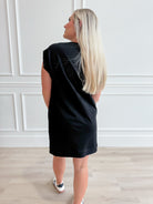 Vinnie Shoulder Studded Sleeveless Dress - Be You Boutique