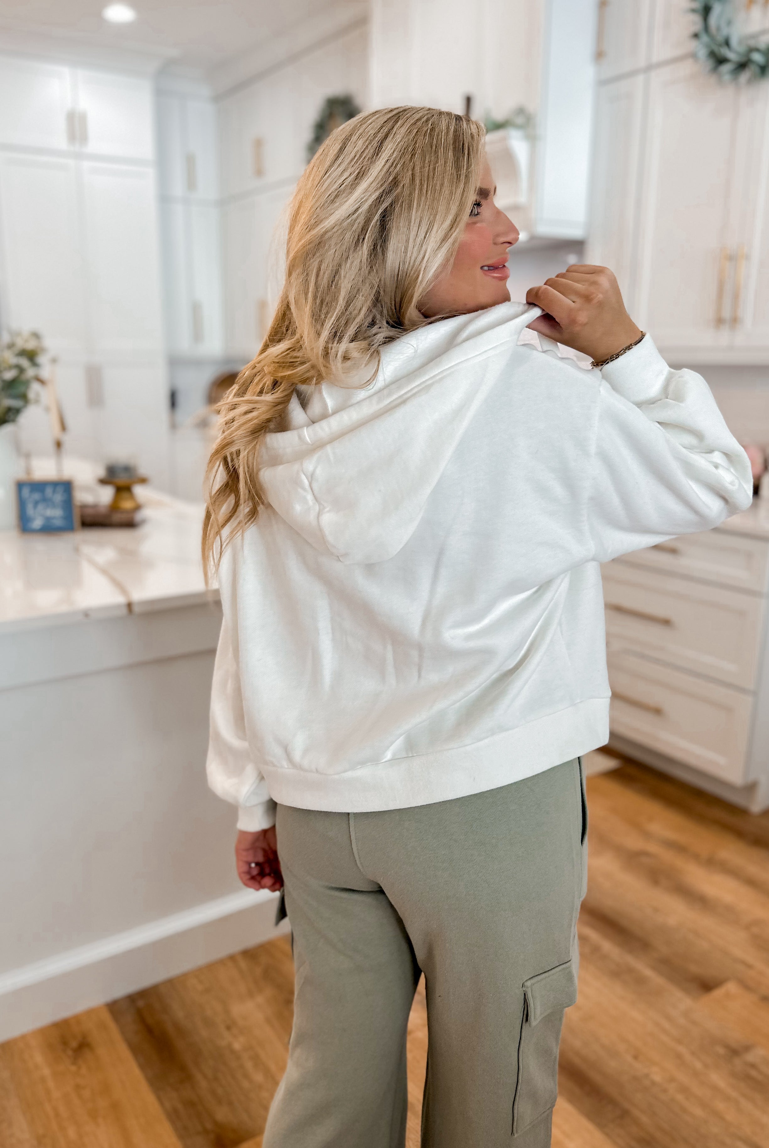 Risen Dare To Be Comfy Oversized Hoodie Shirt Top - Be You Boutique