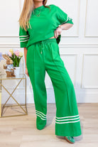 Francine Wide Leg Casual Pant - Be You Boutique