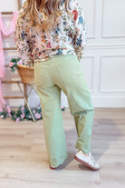 Cody Scallop Eyelet Trim Pant - Be You Boutique