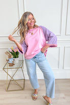 Emmie Two Toned Top - Be You Boutique