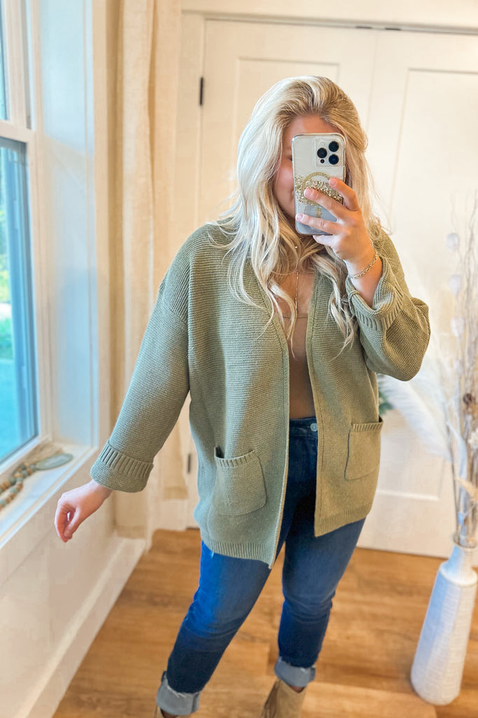 Lorenzo Soft Open Front Cardigan Sweater - Be You Boutique