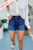 Risen Stan Tummy Control HR Frayed Hem Short - Be You Boutique