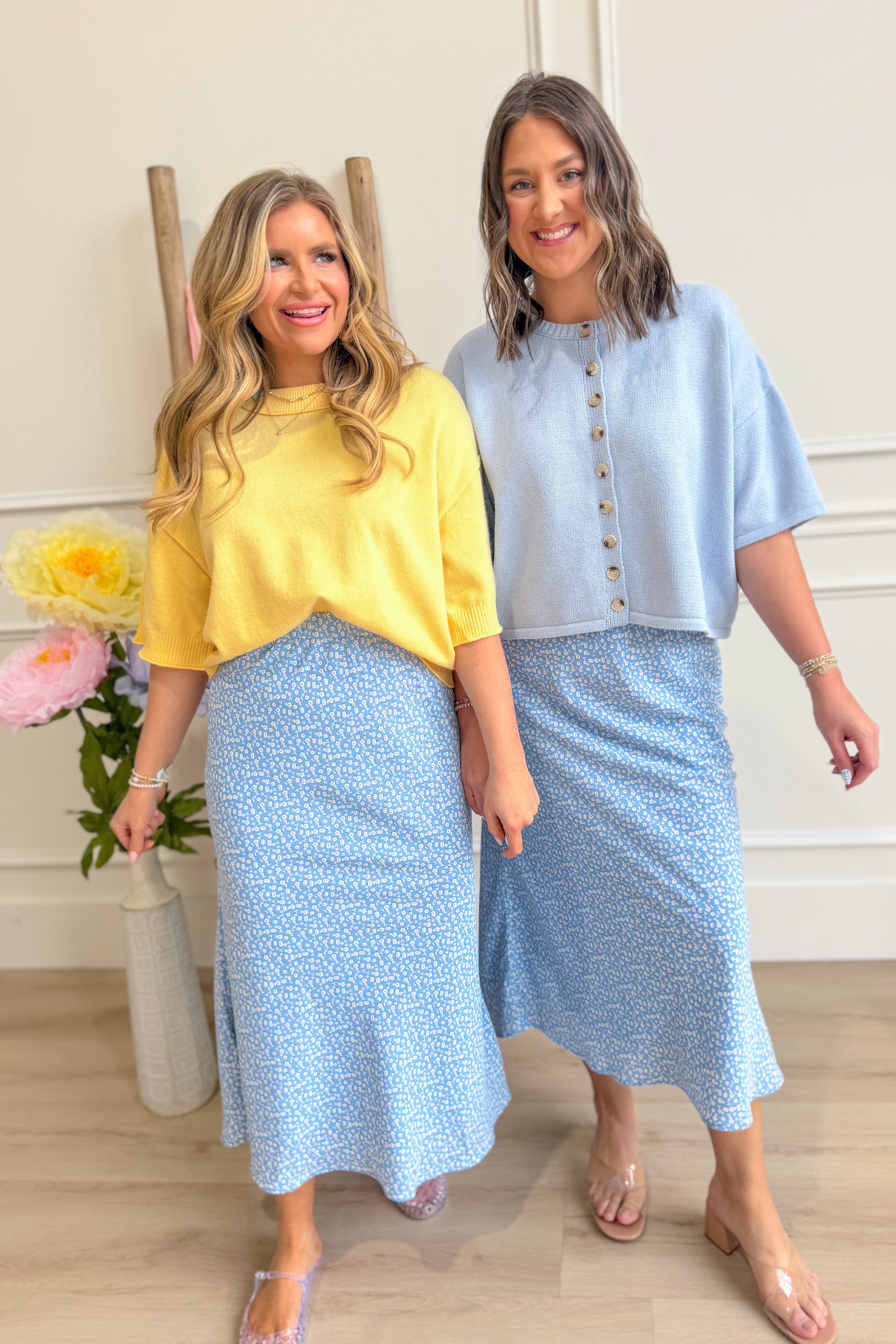 Janie Spring Sweater Top - Be You Boutique