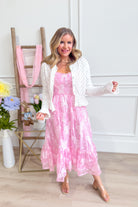 Delilah Rose and Heart Patched Dress - Be You Boutique