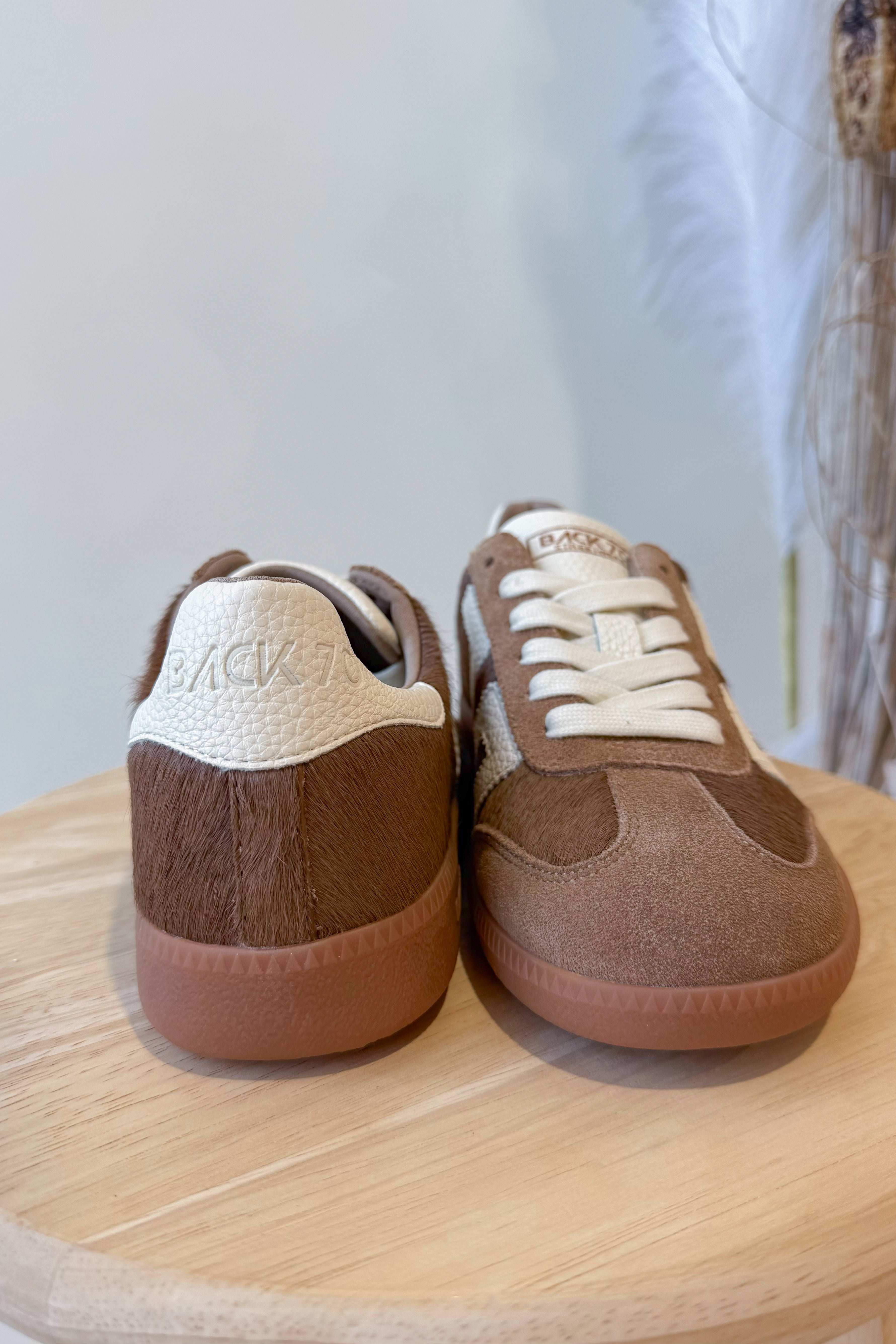 BACK70 Cloud Sneakers in Taupe Milk - Be You Boutique