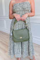 Jane Twisted Overlay Front Handbag - Be You Boutique