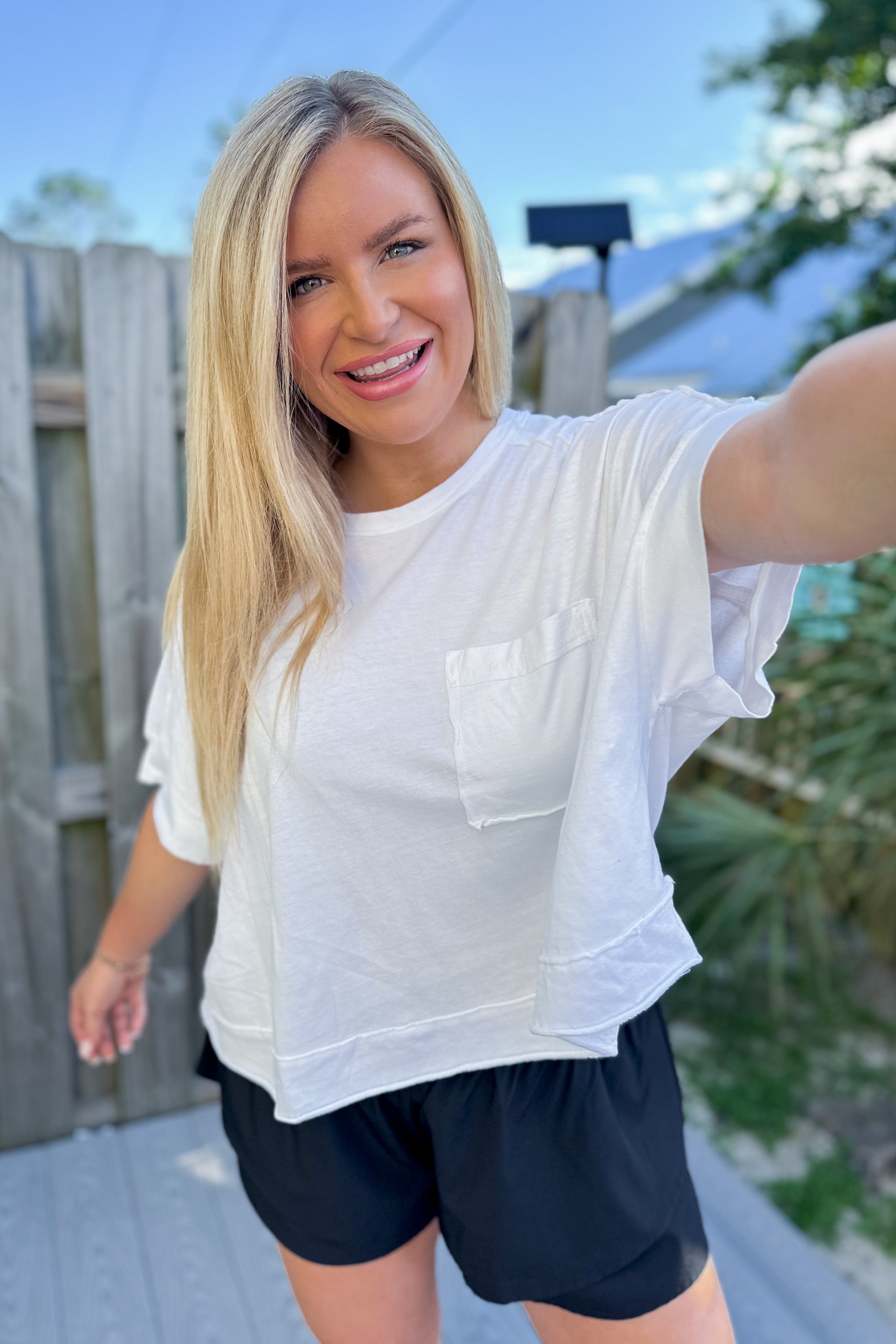 Jalyn Oversized Washed Crop Comfy Knit Top - Be You Boutique