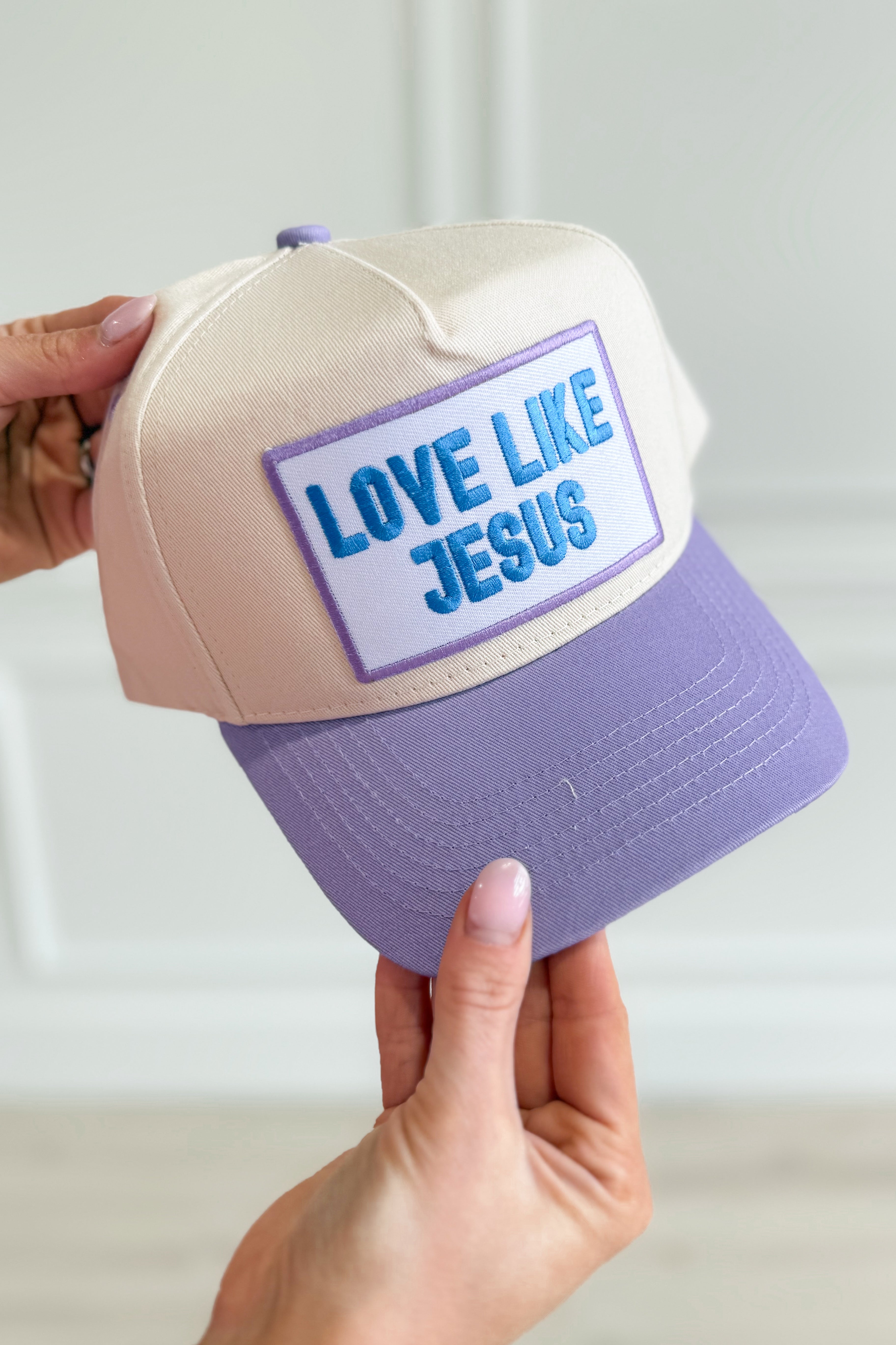 Love Like Jesus Trucker Hat by Kenz Kustomz - Be You Boutique