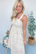 Sydney Eyelet Tiered Midi Dress - Be You Boutique