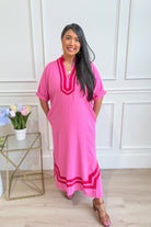 Pamela Raglan Sleeve Midi Dress - Be You Boutique