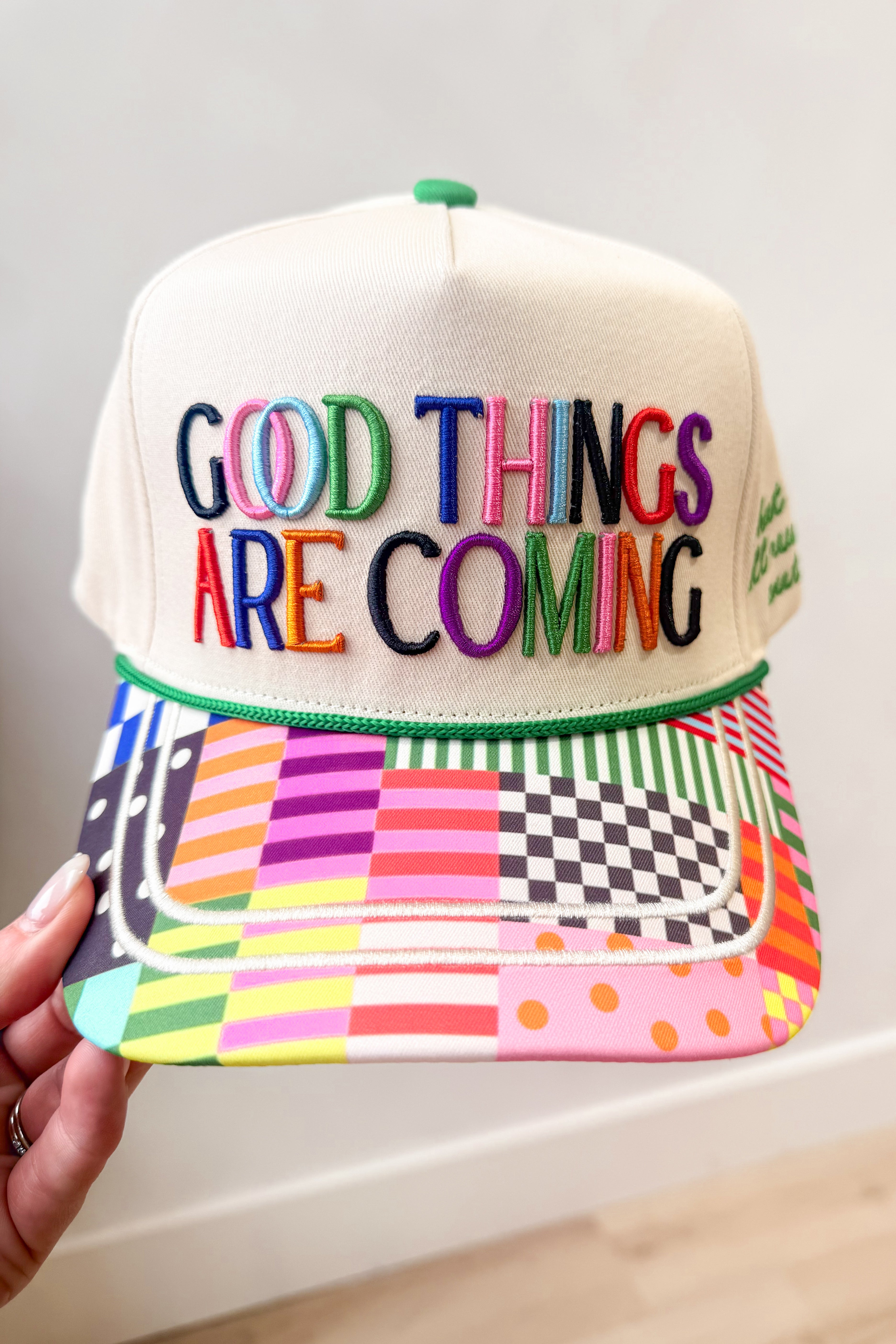 Good Things Are Coming Hat - Be You Boutique