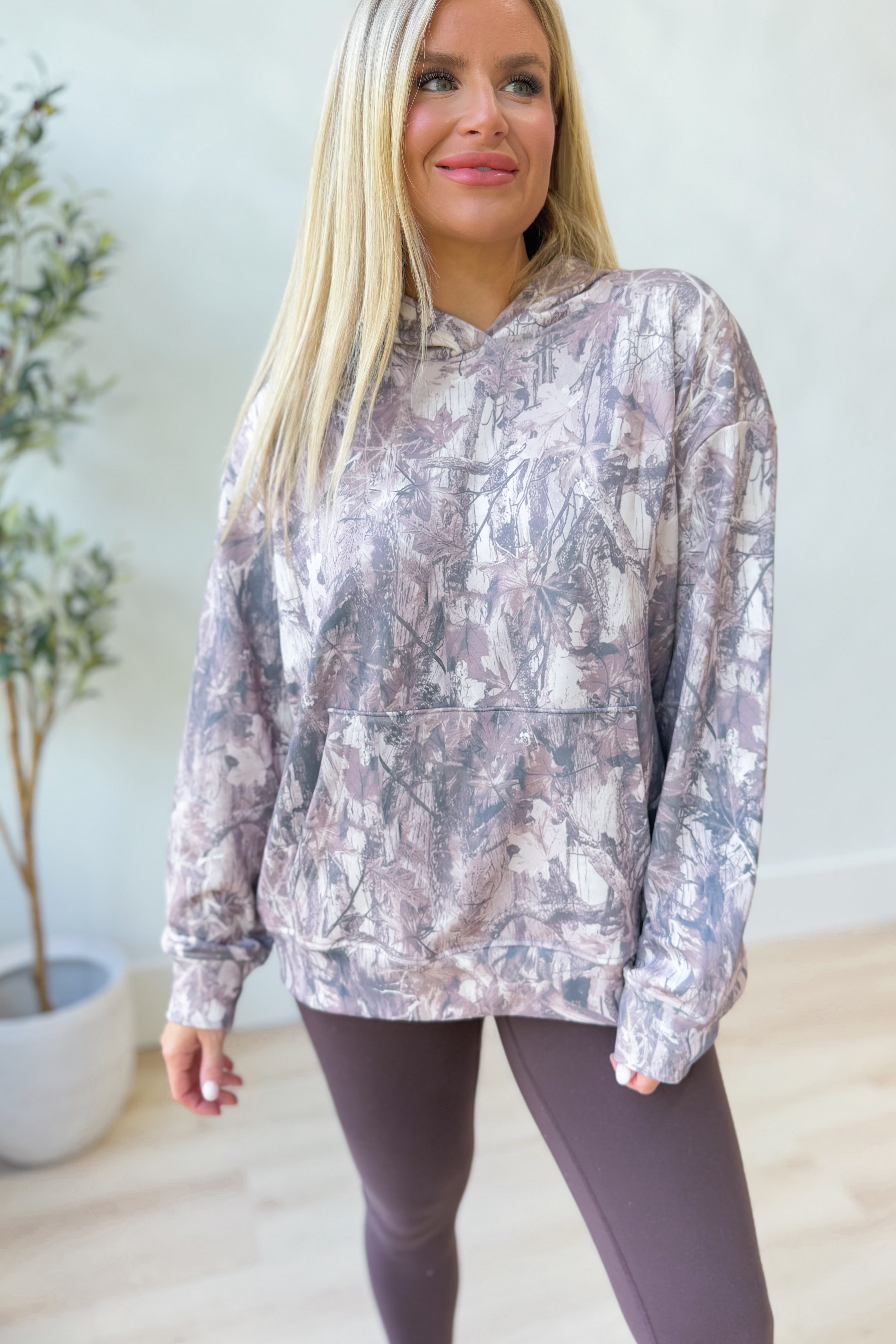 Camo Signature Fleece Hooded Sweatshirt - Be You Boutique